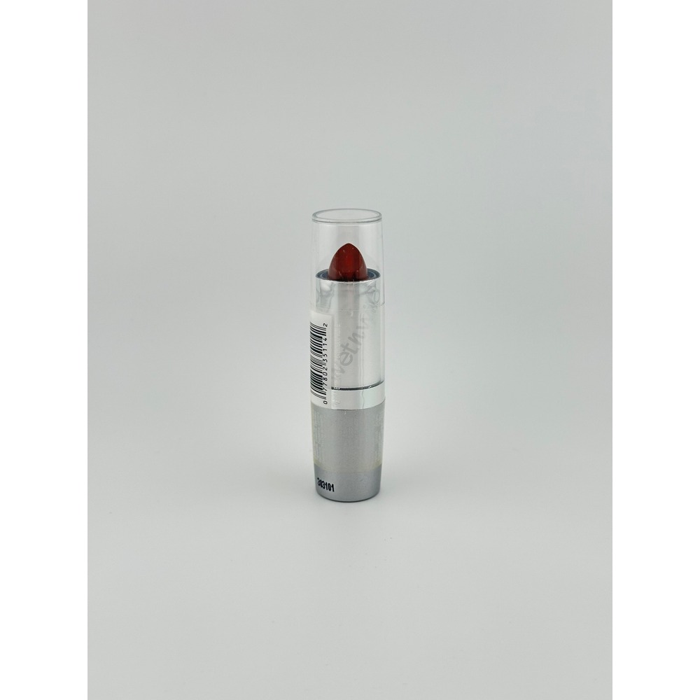 Wet n Wild Silk Finish Lipstick 508A Black Orchid Red New 0.13oz Creamy Shimmer